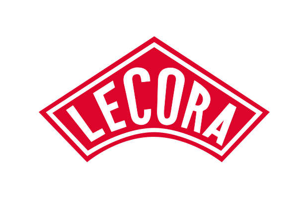 Logotyp för Lecora.